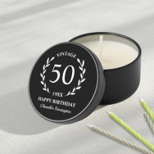 Engraçado Vintage Feliz Aniversário Texto Personal