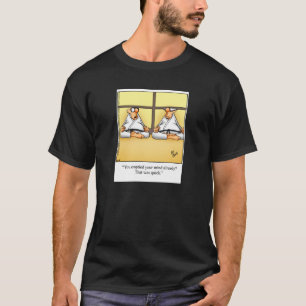 Engraçado Yoga Humor Camiseta