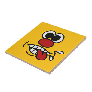 Engraçados azulejos cerâmicos personalizados