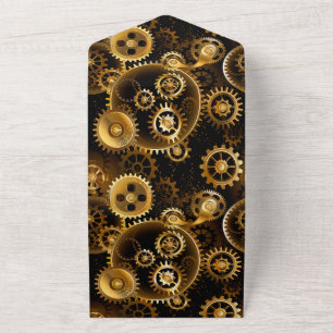 Engrenagens de latão Steampunk perfeitas