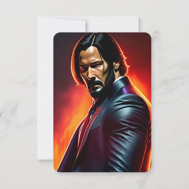 Enkele kaart John Wick. (Frente)