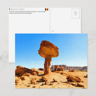 Ennedi, Chade Cartão Postal de Viagem