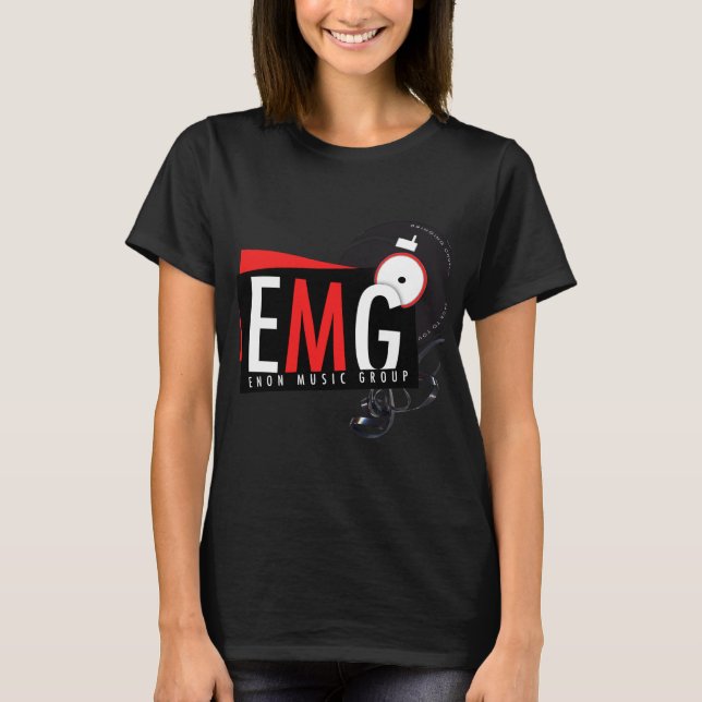 Enon Music Group Camiseta para Mulheres (Frente)