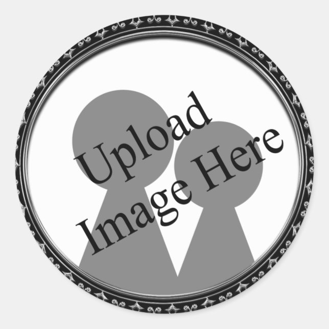 Enquadre os adesivos de fotos e os selos de envelo (Frente)