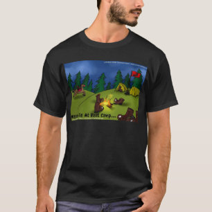 Enquanto isso @ Boot Camp Camisetas Engraçadas Car