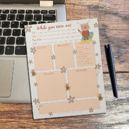 Enquanto você estava fora do Bloco de Notas de Cor