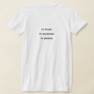 ENRAIZADO – Camisa Minimalista de Afirmação de Cur
