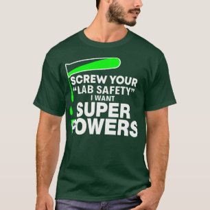 Enrosque suas Camisetas engraçadas S de super potê