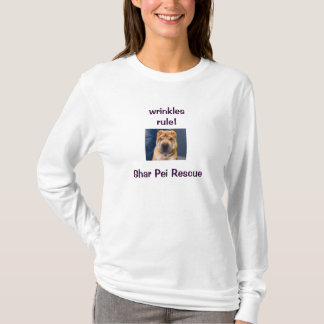 Enrugamentos 4 nós! Camisa de Shar Pei
