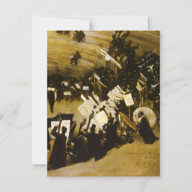 Ensaio da Orquestra Pasdeloup por JS Sargent (Frente)