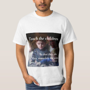 ENSINAR A CAMISETA DAS CRIANÇAS