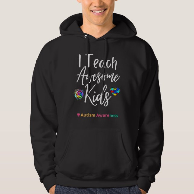 Ensino Crianças Incríveis Autismo Camisetas Educaç (Frente)