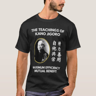 Ensino de Jigoro Kano Judo T-Shirt Japonês