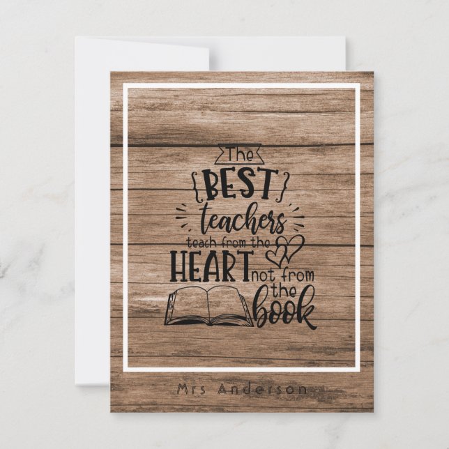 ENSINO DO CORAÇÃO E NÃO PROFESSORES DE LIVROS Deno (Frente)