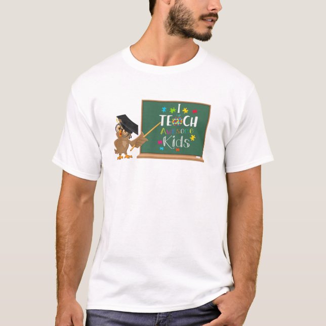 Ensino T-Shirt Para Crianças Incríveis (Frente)