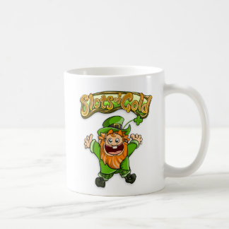 Entalhes da caneca Dourado