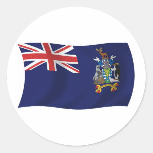 Então Adesivo de Bandeira da Geórgia e do Sanduích