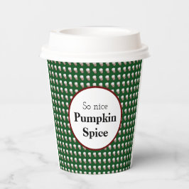 Então, Belo Pumpkin Spice (fundo verde)