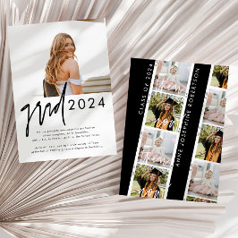 Então E Agora O Anúncio Moderno De Graduação De Fo