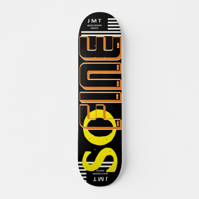 ENTÃO FINO JMT 7, 3/4", skateboard Deck (Frente)