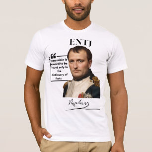 ENTJ T-Shirt Napoleon Bonaparte