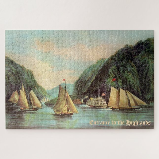 Entrada nas Terras Altas Grande Quebra-cabeça (Horizontal)