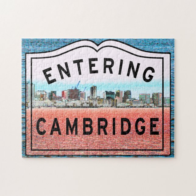 Entrando na Cidade de Cambridge, Quebra-cabeça (Horizontal)