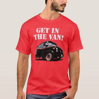 Entrar Na Camiseta Da Van (Texto Branco)