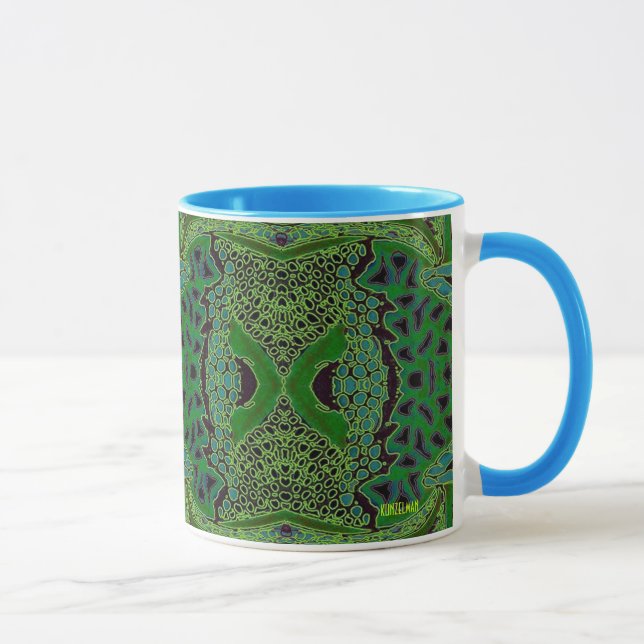 ENTRE O DIABO E A CANECA AZUL PROFUNDA DO MAR (Direita)