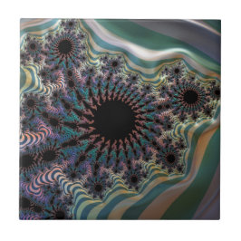 Entre os Azulejos cerâmicos dobrados