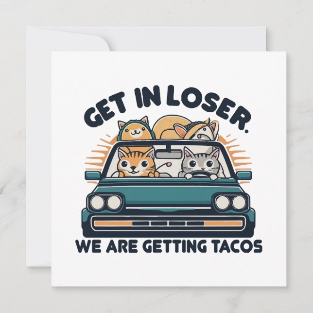 Entre, Perdedor, Estamos Indo Comer Tacos (Frente)