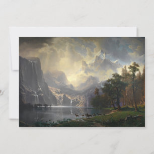 Entre Sierra Nevada, CA   Albert Bierstadt
