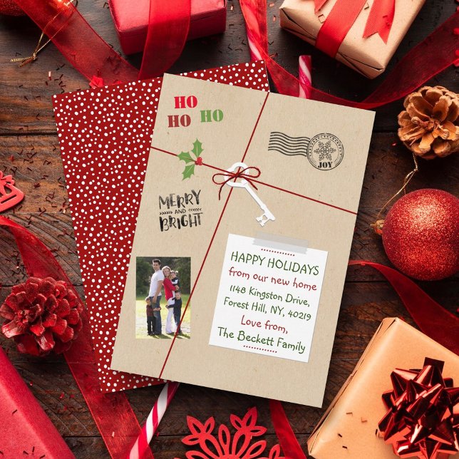 Entrega de Natal Novas Cartões Móveis de Feriado D (Criador carregado)