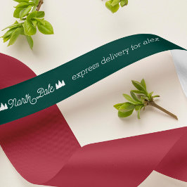 Entrega Expressa do Polo Norte com Nome | Natal