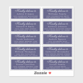 Entregar a Script de Etiquetas Azuis de Marinho de