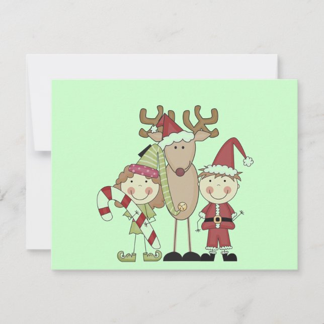 Entrevistas com Reindeer e Elves (Frente)