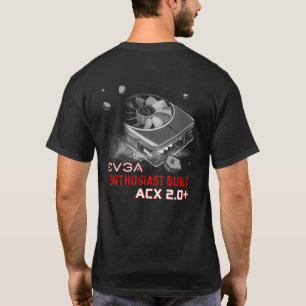 Entusiasta EVGA construído ACX 2.0+ T-Shirt