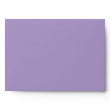 Envelope A7 Floral Roxo para tamanhos 5x7
