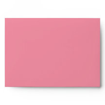 Envelope Cor-de-Rosa Salmão, Maçã, linha verde