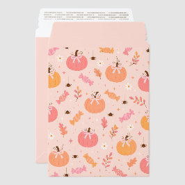 Envelope de Abóbora de Halloween