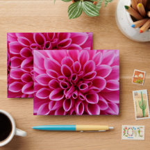 Envelope de Casamento Autumn Dahlia – Ricas Flores