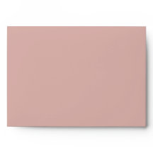 Envelope de Casamento Dusty Pink Rococo Matching