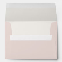 Envelope de Casamento Warm Blush & Warm Ivory