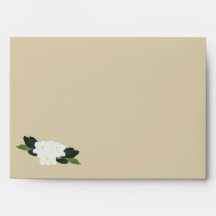 Envelope de Convite Magnolia Wreath