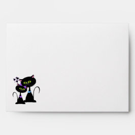 Envelope de Convite para Casamento de Gatos Quimol