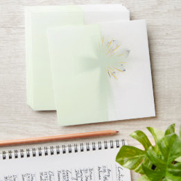 Envelope Elegante abstrato floral