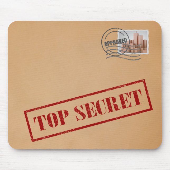 Envelope extremamente secreto Mousepad (Frente)