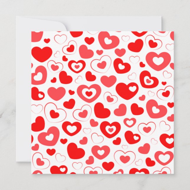 Envelope Love Hearts (Frente)
