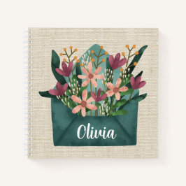 Envelope Personalizado De Aquarela Com Flores