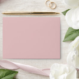 Envelope Pink Rosa Blush Sólido